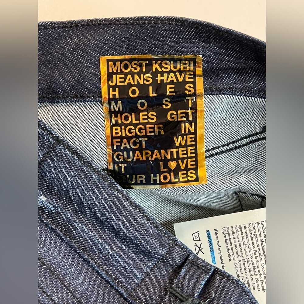 KSUBI Super Skinny Zip,‎ Color Pre-Loved R. Indigo, Sz 28, NWT - Picture 10 of 10